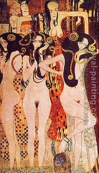 Gustav Klimt : Beethoven Frieze Gustav Klimt : Beethoven Frieze